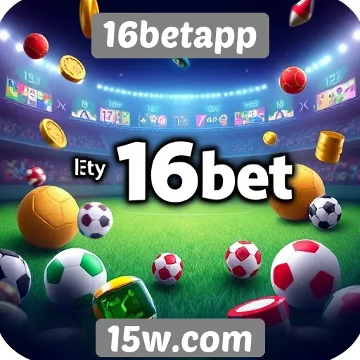 Variedade de jogos disponíveis no 16betapp